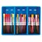 Royal & Langnickel Big Kid’s Choice Chubby Synthetic Brush Class Pack - Rounds and Flats, Set of 48